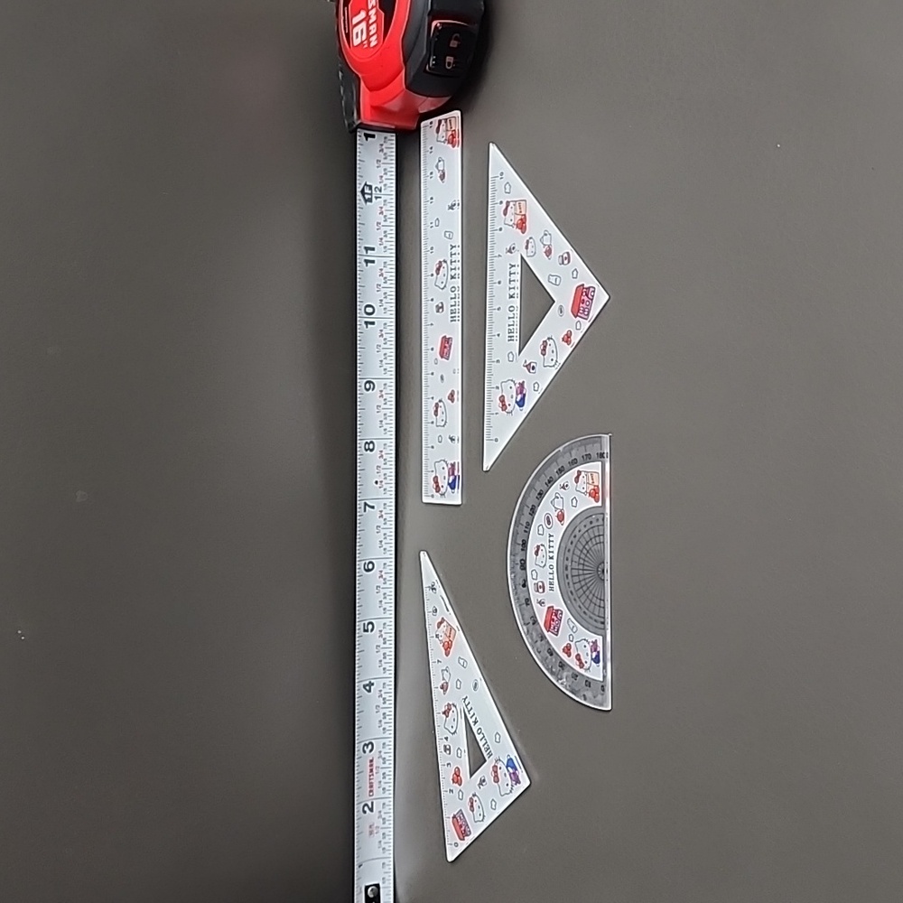 Hello Kitty Ruler Set - Picture 2 of 6